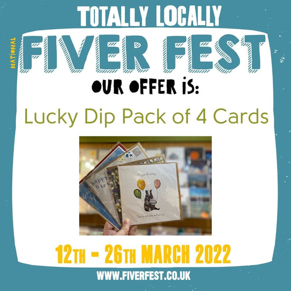 Papilio Fiver Fest Offer: Lucky Dip Pack of 4 Cards