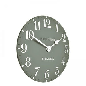 12 inch Seagrass Arabic Clock