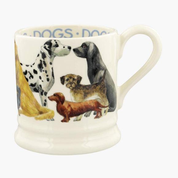 Dogs All Over 1/2 Pint Mug